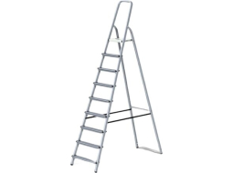Лестница-стремянка алюминиевая односторонняя 194 см STARTUL 