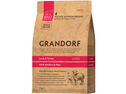 Сухой корм для собак GRANDORF Adult Medium &Maxi Lamb&Turkey 3 кг 