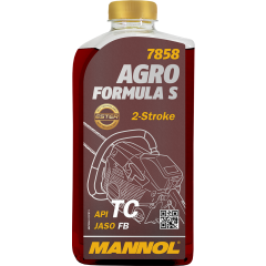 Масло двухтактное синтетическое MANNOL 7858 Agro Formula S 0,5 л 