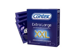 Презервативы CONTEX Extra Large Увеличенного размера 