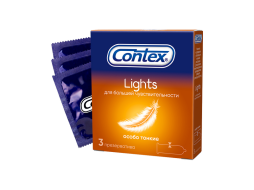 Презервативы CONTEX Lights Особо тонкие