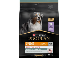 Сухой корм для собак беззерновой PURINA PRO PLAN Optidigest Grain Free Medium&Large Adult