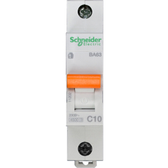 Автоматический выключатель SCHNEIDER ELECTRIC ВА63 1P