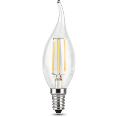 Лампа светодиодная филаментная E14 GAUSS Filament CA35