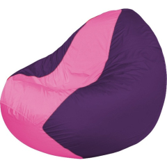 Кресло-мешок FLAGMAN Classic розовый/фиолетовый 