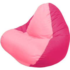 Кресло-мешок FLAGMAN Relax розовый/малиновый 
