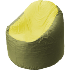 Кресло-мешок FLAGMAN Bravo желтый/оливковый 