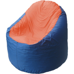 Кресло-мешок FLAGMAN Bravo оранжевый/синий 