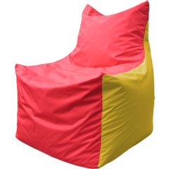 Кресло-мешок FLAGMAN Fox красный/желтый 