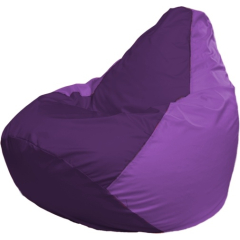 Кресло-мешок FLAGMAN Груша Мега фиолетовый/сиреневый 