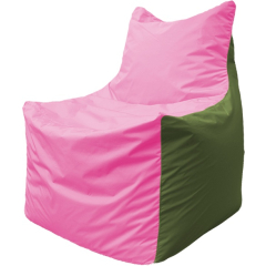 Кресло-мешок FLAGMAN Fox розовый/оливковый 