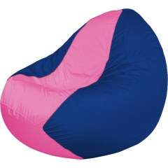 Кресло-мешок FLAGMAN Classic розовый/синий 