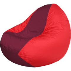 Кресло-мешок FLAGMAN Classic бордовый/красный 