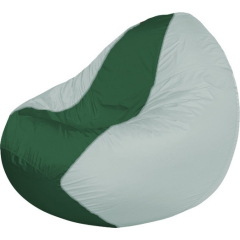 Кресло-мешок FLAGMAN Classic зеленый/белый 
