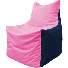Кресло-мешок FLAGMAN Fox розовый/темно-синий 