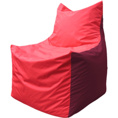 Кресло-мешок FLAGMAN Fox красный/бордовый 