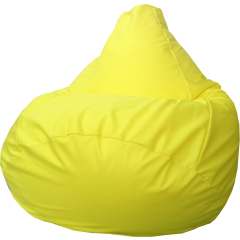 Кресло-мешок FLAGMAN Груша Макси грета желтый 