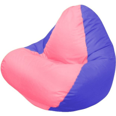 Кресло-мешок FLAGMAN Relax розовый/синий 