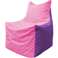Кресло-мешок FLAGMAN Fox розовый/сиреневый 