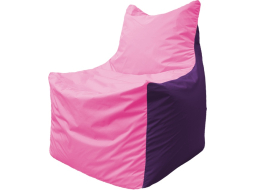 Кресло-мешок FLAGMAN Fox розовый/фиолетовый 