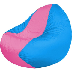 Кресло-мешок FLAGMAN Classic розовый/голубой 