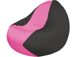 Кресло-мешок FLAGMAN Classic розовый/темно-серый 