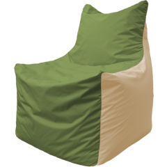 Кресло-мешок FLAGMAN Fox оливковый/бежевый 
