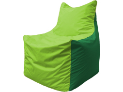 Кресло-мешок FLAGMAN Fox салатовый/зеленый 