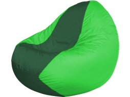 Кресло-мешок FLAGMAN Classic зеленый/салатовый 