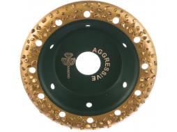 Чашка твердосплавная шлифовальная 125х22,2 мм круглая TRIO-DIAMOND №1 Aggressive 
