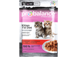 Влажный корм для котят PROBALANCE Kitten 1'st Diet