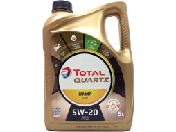 Моторное масло 5W20 синтетическое TOTAL Quartz Ineo Ecob 5 л 