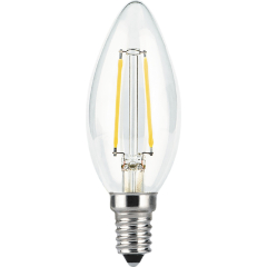 Лампа светодиодная филаментная E14 GAUSS 5 Вт 2700K диммируемая 