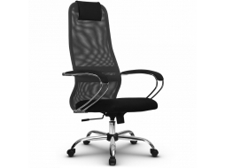 Кресло компьютерное METTA S-ВК-8 CH темно-серый/черный