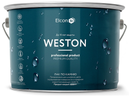 Лак кремнийорганический ELCON Weston по камню с мокрым эффектом 9 л
