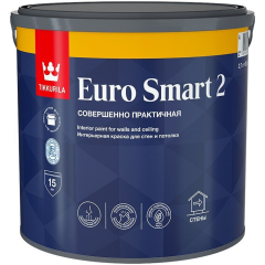 Краска акриловая TIKKURILA Euro Smart 2 интерьерная