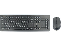 Комплект беспроводной клавиатура и мышь GEMBIRD KBS-7200 Black
