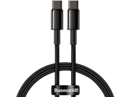 Кабель BASEUS Tungsten Gold Fast Charging Data Cable Type-C To Type-C Black 