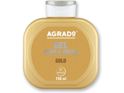 Гель для душа AGRADO Bath&Shower Gel Gold 750 мл 