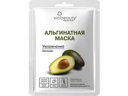 Маска VIABEAUTY Альгинатная увлажняющая с маслом авокадо 25 г 