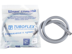 Шланг сливной TUBOFLEX М евро слот 1 м