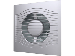 Вентилятор вытяжной накладной ЭРА Slim 5C - gray metal