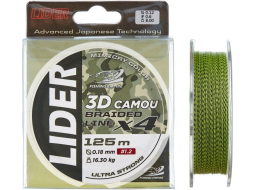 Леска плетеная LIDER 3D Camou X4