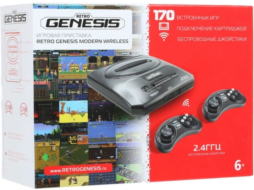Игровая приставка RETRO GENESIS 16 Bit Modern Wireless + 170 игр