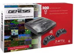 Игровая приставка RETRO GENESIS 16 Bit Modern Wireless + 300 игр