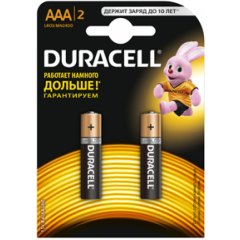 Батарейка ААА DURACELL Basic 1,5 V алкалиновая