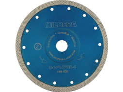 Круг алмазный 200х25,4/22,23 мм по керамике HILBERG X-Turbo 