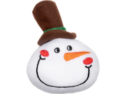 Игрушка для собак TRIOL New Year Снеговик в шляпке 11 см 