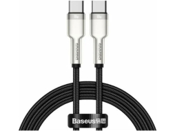 Кабель BASEUS Cafule Series Metal Data Cable Type-C to Type-C Black 