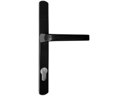 Ручка дверная на планке LOCKIT A25-85 черная
